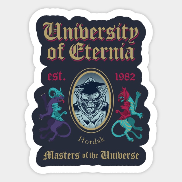 MSc in UNiverse Model 13 Sticker by DiegoPedauye